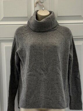 Gray Turtleneck Sweater by C&C California (55% Wool)